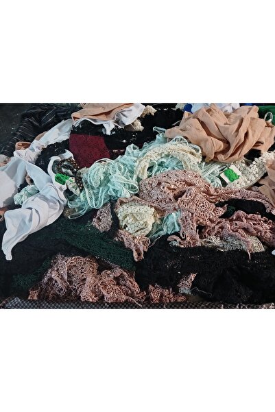 karasu spot Güpür şerit astarlik kumas vs karışık 5 kg tekstil aksesuarları 1...