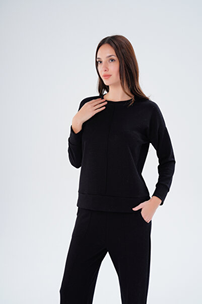 Paw Garage طقم نسائي عالي الجودة من قماش المودال مقاس كبير - 1001