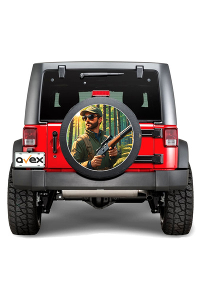 Avex Sticker Auto "Roata de Rezerva" rezistenta la intemperii si raze UV, dia...