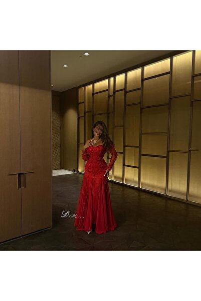 Lucille Fashion Evening dress with chiffon trim