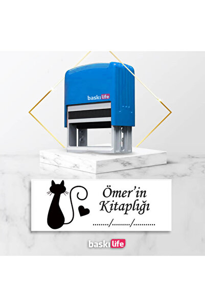 Baskı Life Pro Otomatik Kaşe Kitap Mührü Kitap Kaşesi 537