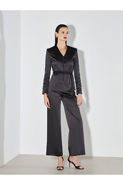 LC Waikiki Loose Fit Wide Leg Women's Trousers