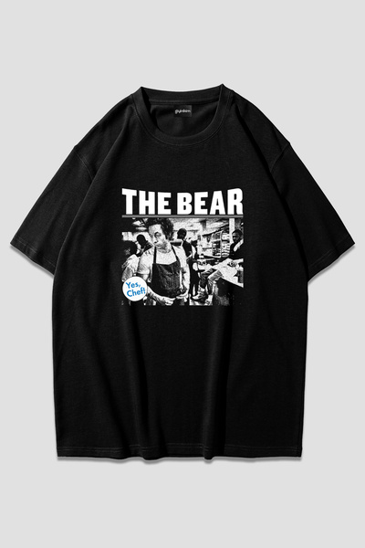 giyinikim The Bear Yes Chef Oversize Unisex T-shirt