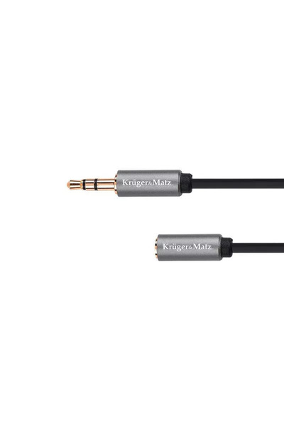 OEMVURAL Cablu Jack 3.5 mm tata - mama 1m BASIC Kruger&Matz