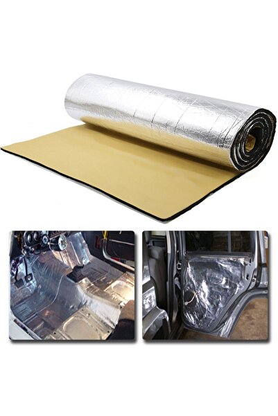 Avex Υλικό ηχομόνωσης αυτοκινήτου με στρώση αλουμινίου, διαστάσεων 100cm x 10...