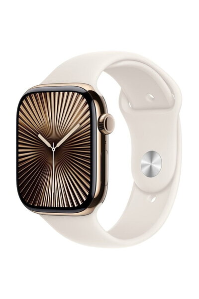 Apple Carcasă din titan auriu de 46 mm pentru ceasuri seria 10 GPS + Cellular...