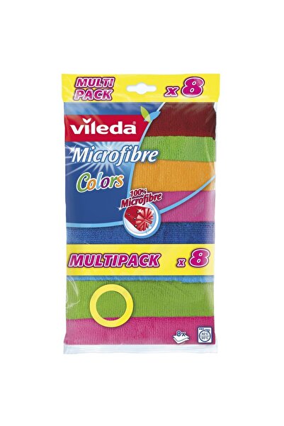 Vileda 148394 cleaning cloth Microfiber, Polyamide, Polyester Multicolor 8 pc(s)