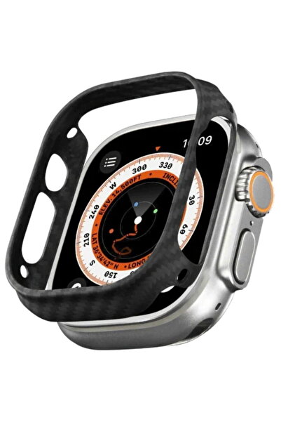 PITAKA Carcasa Air Case Aramida Apple Watch Ultra 49mm Negru