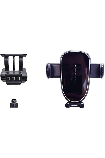 FOXMAG24 Suport telefon auto, grilă de ventilație AL03, negru