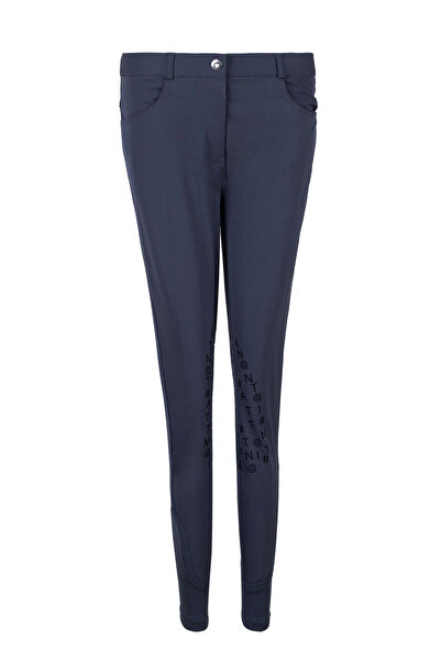Tattini Women's Textile Gray Riding Trousers