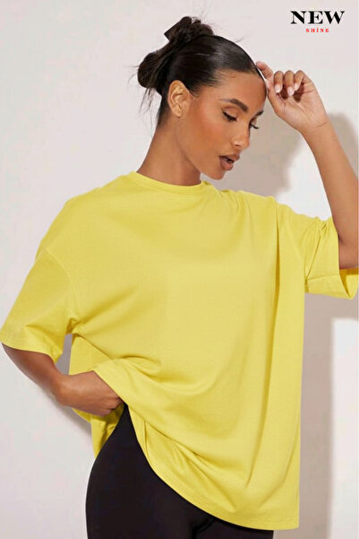 New Shine تي شيرت عادي للجنسين