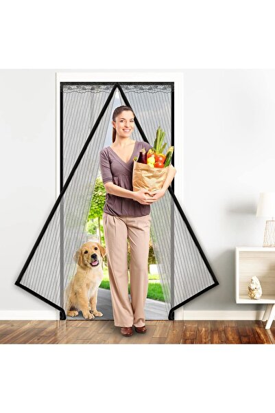 Avex Plasa de tantari magnetica pentru usa, dimensiune 85 x 210 cm
