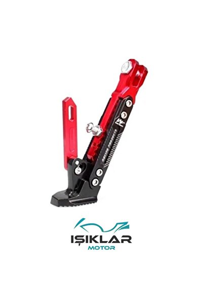 Hsb TVS Ntorq Kırmızı Metal Ayaklık Yükseklik Ayarlı May2301
