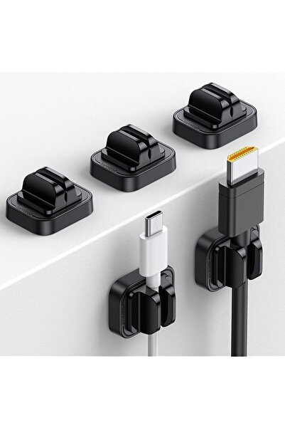 The Bros 5Pack Cable Spring Holder Clips, Cord Organizer for Desk - Adjustabl...