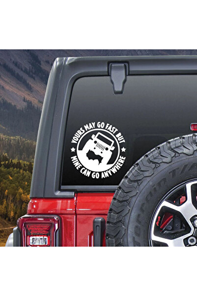 Avex Self-adhesive sticker for Off Road vehicles, model "You Can Go Fast", si...