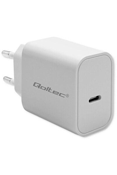Qoltec USB Tip-C Super Rapid 20W Alb