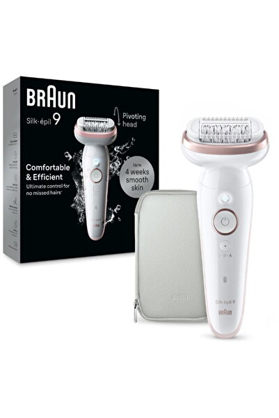 Braun Silk-epil 9 9-000 Alb - Roz