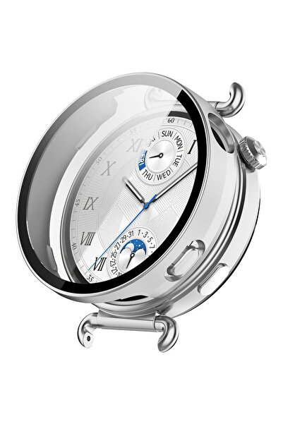 Techsuit Huawei Watch GT 6 41mm Case + Foil - Defense360 Pro - Silver