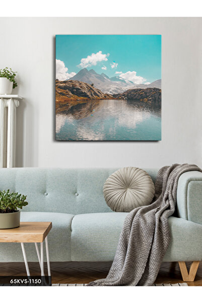 Evinemoda Peisaj natural Pânză pătrată dintr-o singură bucată - Pictură pe pânză