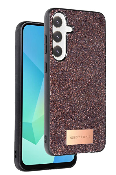 BSN STİL غطاء سامسونج جالاكسي A56 من BSNSHOP - أرجواني غامق 1058986