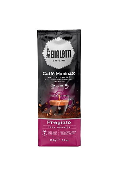 Bialetti Macinato Pregiato Espresso, 250 g, 100% Arabica