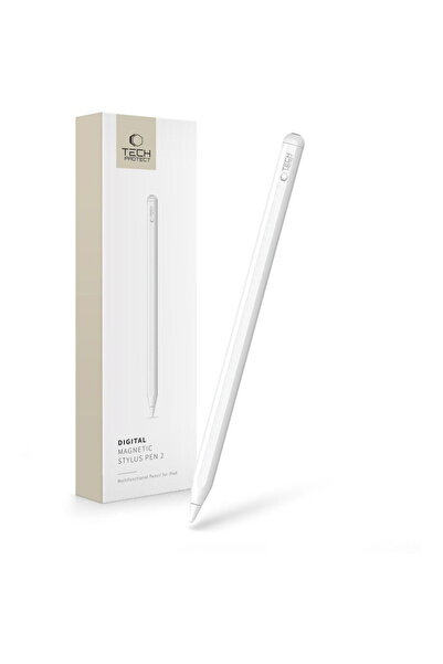 Tech-Protect DIGITAL MAGNETIC STYLUS PEN ”2” IPAD WHITE