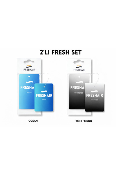 freshair Ekonomik 2’li Oto Kokusu Seti | Kalıcı & Ferah Koku
