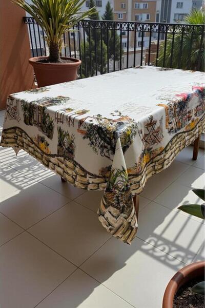 Çeyiz Diyarı مفرش طاولة ستريت ديرتيس 150x200 سم