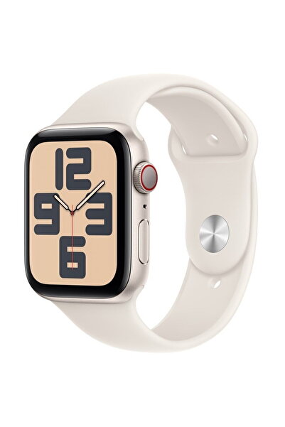 Apple Carcasă din aluminiu Starlight de 40 mm pentru ceas SE GPS + Cellular c...