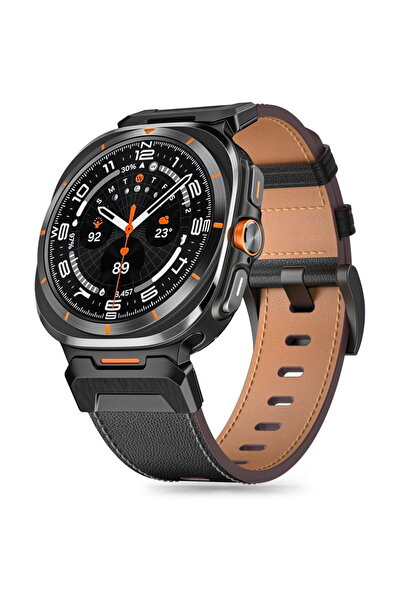 Tech-Protect Delta Pro Case Samsung Galaxy Watch Ultra (47 mm) Leather Black