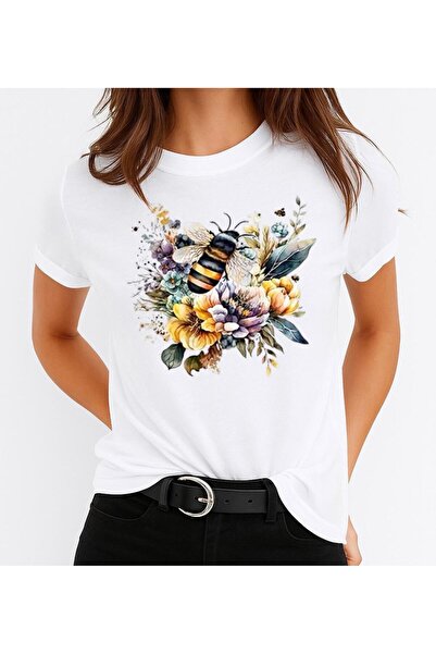 OEM Women's Cotton T-Shirt 100% Bee 2
