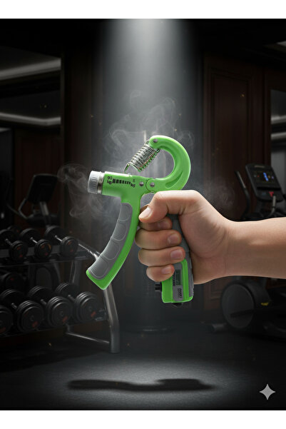 Generic جهاز تدريب القوة Elite ذو قبضة قابلة للتعديل مع عداد ميكانيكي (5-60 ك...