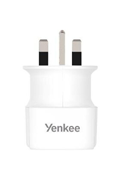 Yenkee Adaptor de voiaj 100W Alb