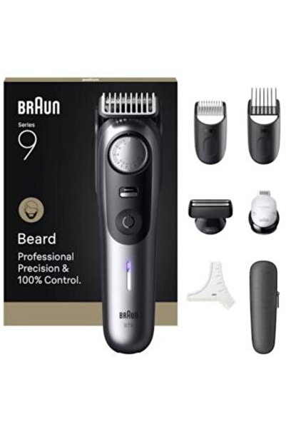 Braun Bt9520, 180 minutes long battery life, washable, black/grey