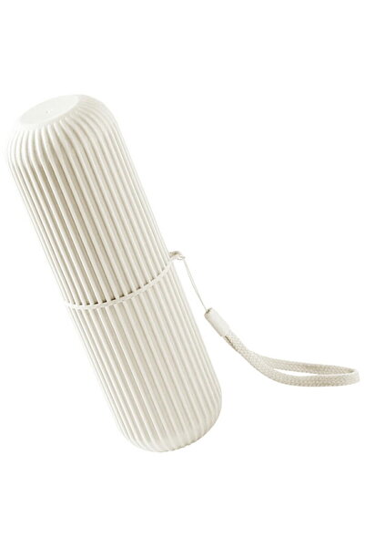 ATL Toothbrush case, Plastic, 18.5 x 5.5 cm, White