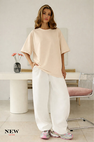 New Shine تي شيرت عادي للجنسين