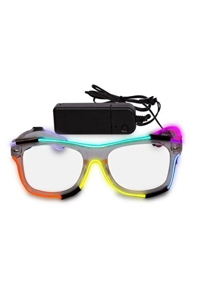 FOXMAG24 LED light glasses, 7 colors, with power batteries