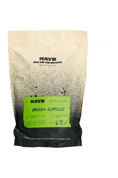 HAYB Cafea Boabe - Brasil+ Espresso 1kg