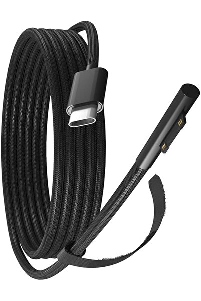 The Bros كابل شحن USB-C متوافق مع أجهزة الكمبيوتر المحمولة Surface Pro من ماي...