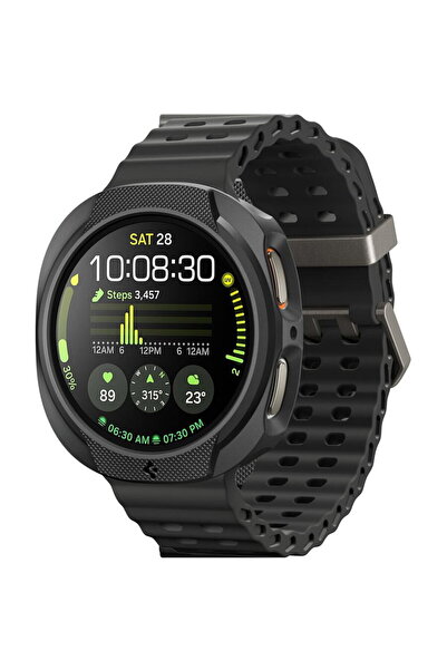 Spigen Θήκη για Samsung Galaxy Watch8 44mm - Liquid Air - Ματ Μαύρο