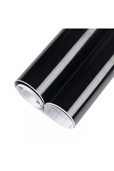 OEM Folie auto pentru înfoliere completă, termoplastică, cu tehnologie  "BUBBLE FREE ", culoare Negru, finisaj Lucios, dimensiune 3.0m x 1.52m