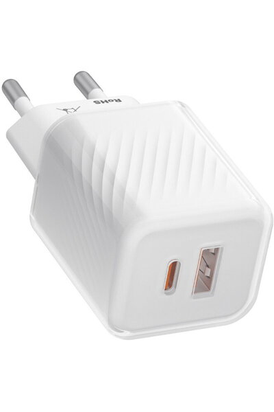 BLUEO Încărcare rapidă GaN USB, Tip-C Bluetoo, 35W, alb