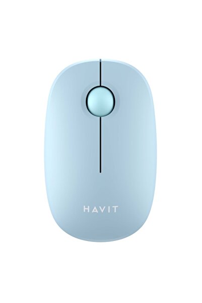 Havit Ασύρματο ποντίκι γραφείου MS57GT, Εργονομικό, 1600 dpi, 3 κουμπιά, Blue...