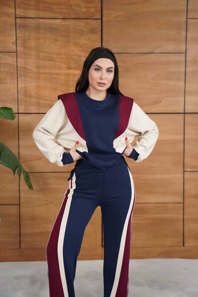 ZF BUTİK Çok Renkli Modal Kumaş Takım