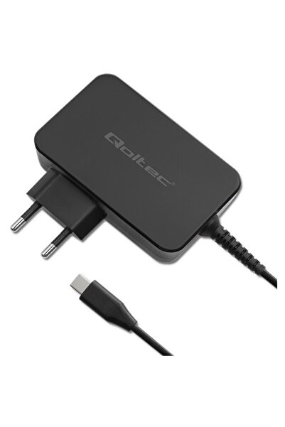 Qoltec Alimentator USB Type-C Pro 100W GaN Negru