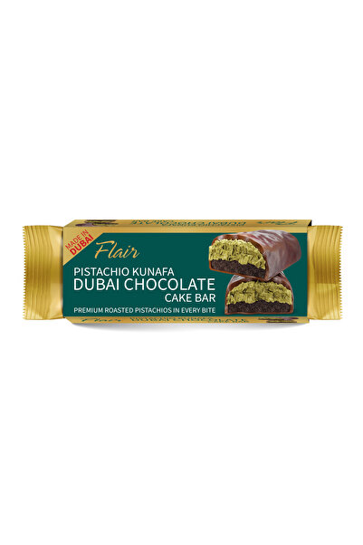 Flair Pistachio Kunafa Dubai Chocolate Cake Bar 55gm