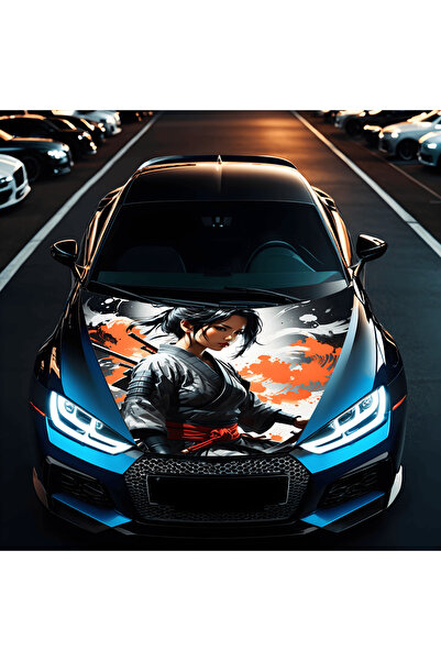 Avex Folie Capota Auto "Hood Art" rezistenta la exterior, marime L (180 x 130...