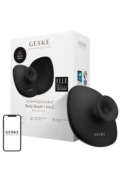 Geske 4-in-1 body brush (gray)