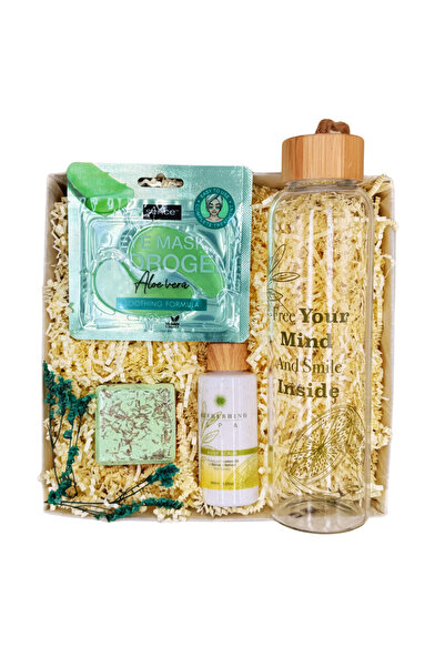 OEMG Set Cadou din povesti - Scrub de corp, 100ml - Sticla pentru apa, 550ml ...