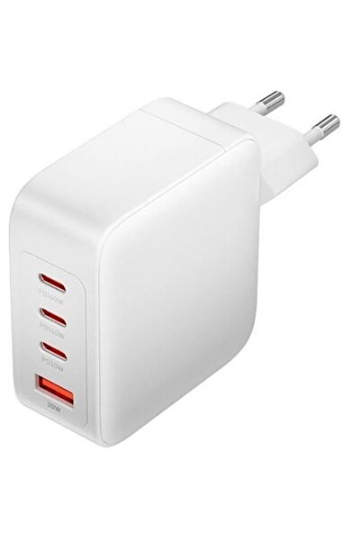 Vention FEIW0-EU 3x USB Type-C, 1x USB GaN 140W + Cablu USB Type-C la USB Typ...